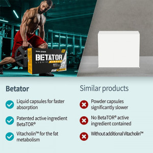 Body Attack BetaTOR, 180 kapsúl 