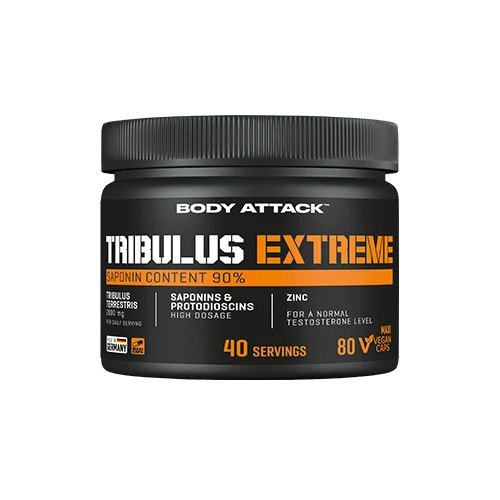 Body Attack Tribulus Extreme, 80 kapsúl 