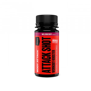 Body Attack Attack Shot, 60 ml Wildberry 