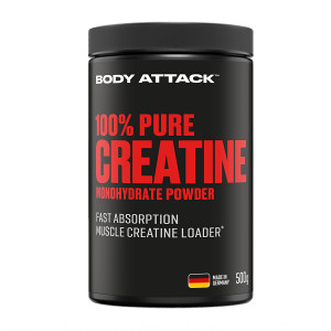 Body Attack 100% Pure Creatine 500g 