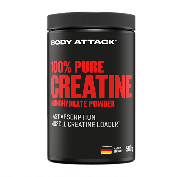 Body Attack 100% Pure Creatine 500g Body Attack 100% Pure Creatine 500g
