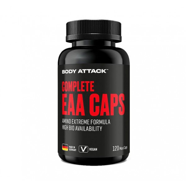 Body Attack Complete EAA 120 caps  Body Attack Complete EAA 120 caps
