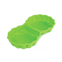 Pieskovisko/bazénik - mušľa s krytom - zelená Pieskovisko/bazénik - mušľa s krytom - zelená