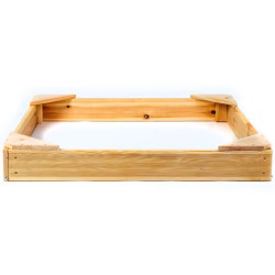 Marimex Pieskovisko drevené štvorhranné malé