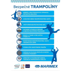 Marimex Trampolína  244 cm 2021 