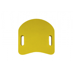 Doska plavecká LEARN JUNIOR (30x31x3,8 cm) žltá 