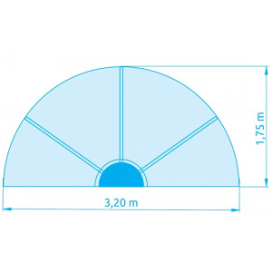 Marimex Zastrešenie pre rámové bazény 305m 