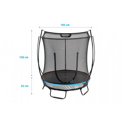 Trampolína Marimex FreeJump 183 cm + ochranná sieť a kotviaca sada ZADARMO 
