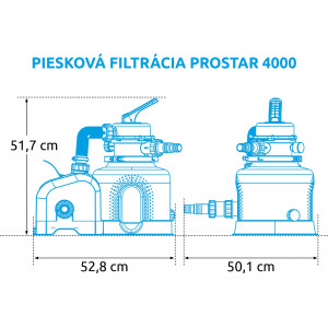Marimex Filtrácia piesková ProStar 4000 