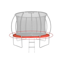 Kryt pružín oranžový  - Trampolína MRX-PR, 366cm, G19