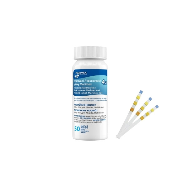 Testovacie pásky Marimex - Global 4v1 (50 ks)  Testovacie pásky Marimex - Global 4v1 (50 ks)
