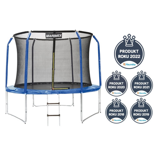 Marimex Trampolína Premium 305 cm + ochranná sieť + schodíky ZDARMA Marimex Trampolína Premium 305 cm + ochranná sieť + schodíky ZDARMA