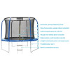 Marimex Trampolína Premium 305 cm + ochranná sieť + schodíky ZDARMA Marimex Trampolína Premium 305 cm + ochranná sieť + schodíky ZDARMA