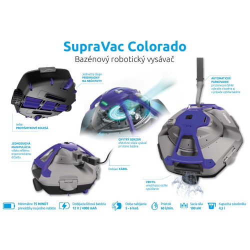 Marimex Bazénový robotický vysávač  SupraVac Colorado 