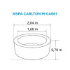 Marimex Nafukovacia vírivka MSPA Carlton M-CA062 Marimex Nafukovacia vírivka MSPA Carlton M-CA062