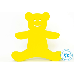 Plavecká doska pre batoľa Medvedík 340x290x38 mm, žltá Plavecká doska pre batoľa Medvedík 340x290x38 mm, žltá