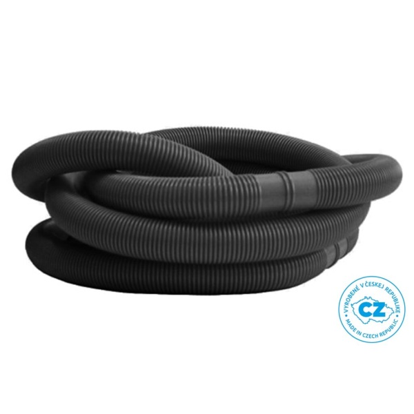 Bazénová čierna hadica 32 mm v metráži Ø 5/4