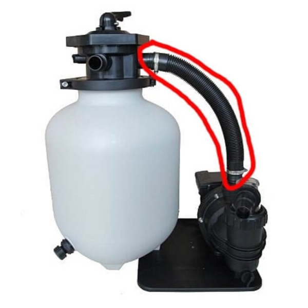 Prepojovacia hadica 48 cm k bazénovej filtrácii ProfiStar 6 Prepojovacia hadica 48 cm k bazénovej filtrácii ProfiStar 6