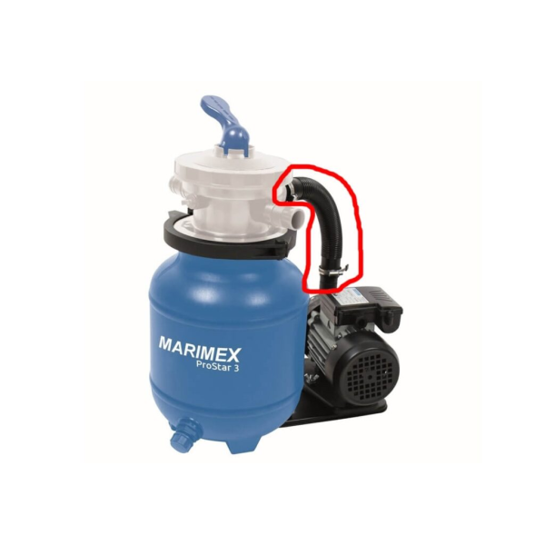 Prepojovacia hadica 30 cm k bazénovej filtrácii ProStar 3 Prepojovacia hadica 30 cm k bazénovej filtrácii ProStar 3