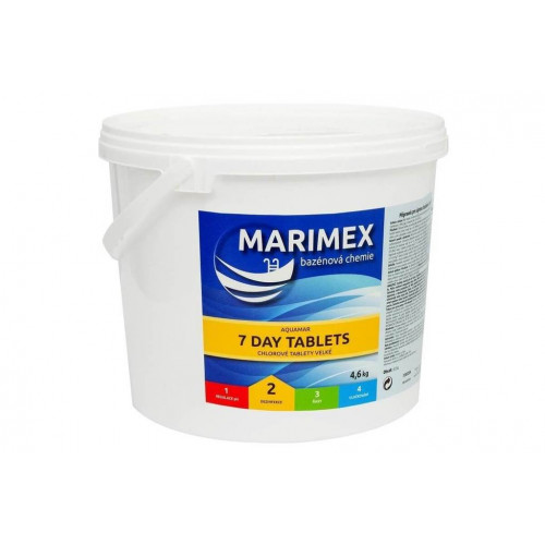 Marimex Bazénová chémia - AQuaMar 7 D Tabs, 4,6 kg 