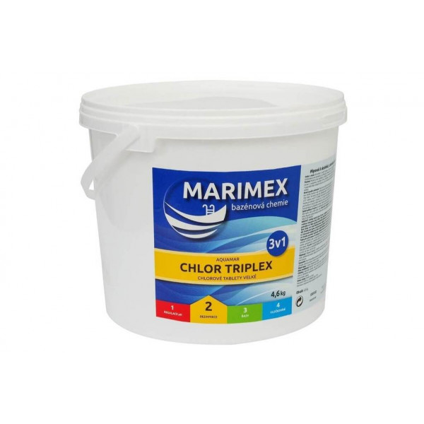 Marimex AQuaMar Triplex chlór, 4,6 kg