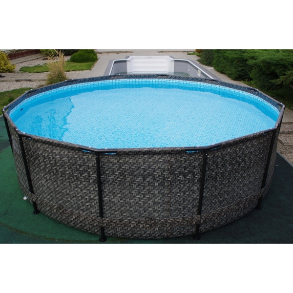 Bazén Marimex Florida 3,66x0,99 m bez príslušenstva - motív RATAN Bazén Marimex Florida 3,66x0,99 m bez príslušenstva - motív RATAN