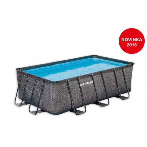 Marimex Bazén Florida Premium RATAN bez prísl., 2,15x4,00x1,22m 