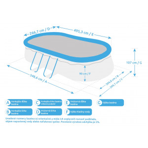 Bazén Marimex Tampa ovál 5,49x3,05x1,07 m bez príslušenstva 