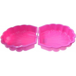 Pieskovisko / bazénik - Mušľa s krytom - ružová Pieskovisko / bazénik - Mušľa s krytom - ružová