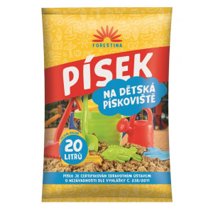 Piesok do detských pieskovísk - 20 litrov 