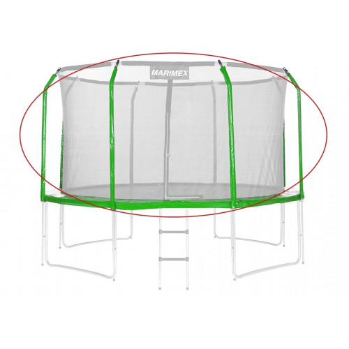 Marimex Sada krytu pružín a rukávov na trampolínu 366 cm - zelená 