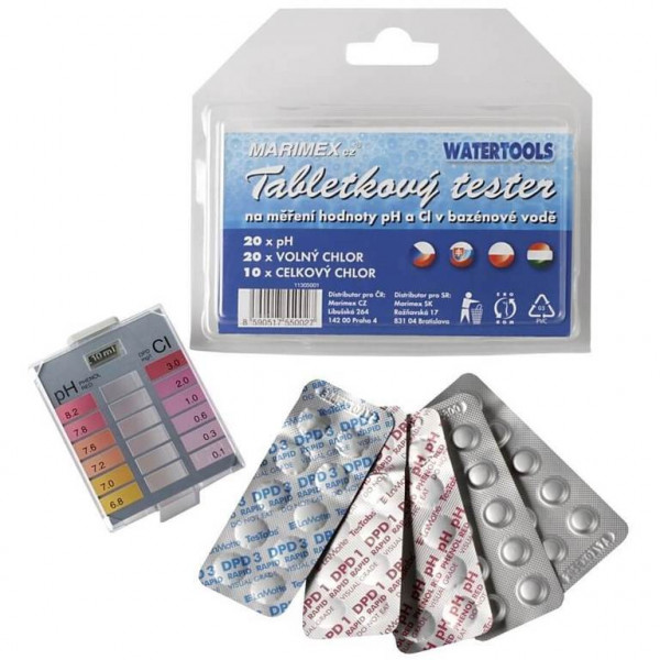 Marimex Tester vody na pH a Cl Koncentraciu  Marimex Tester vody na pH a Cl Koncentraciu