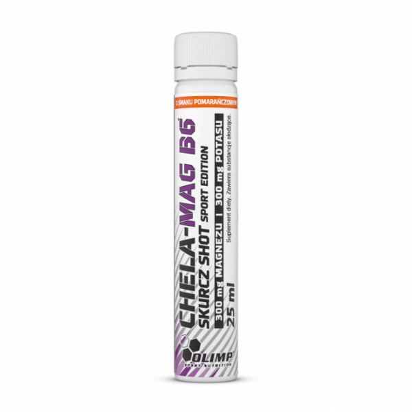 Olimp Chela-Mag B6 Cramp Shot Sport Edition, 25 ml orange Olimp Chela-Mag B6 Cramp Shot Sport Edition, 25 ml orange