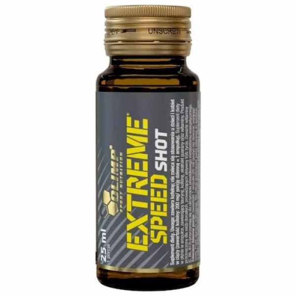 Olimp Extreme Speed Shot, energetický nápoj 25ml  Olimp Extreme Speed Shot, energetický nápoj 25ml
