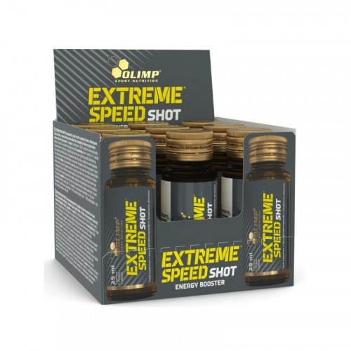 Olimp Extreme Speed Shot, energetické nápoje 9x25ml 