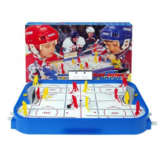 Hokej společenská hra plast v krabici 53x30,5x7cm 