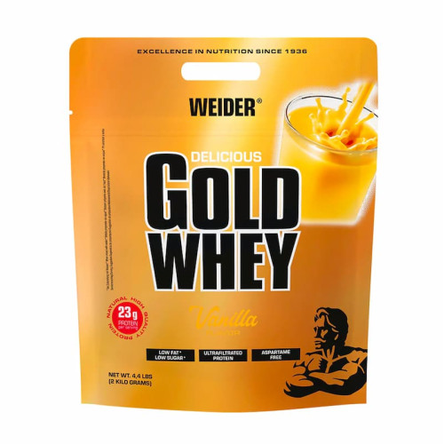 Weider Gold Whey Protein, 2000 g vanilla 