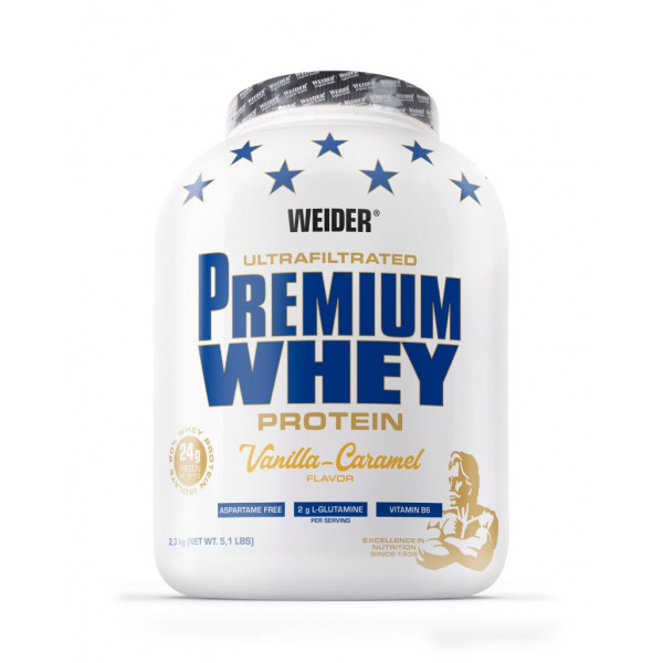 Weider Premium Whey Protein, 2300 g, vanilla-caramel Weider Premium Whey Protein, 2300 g, vanilla-caramel