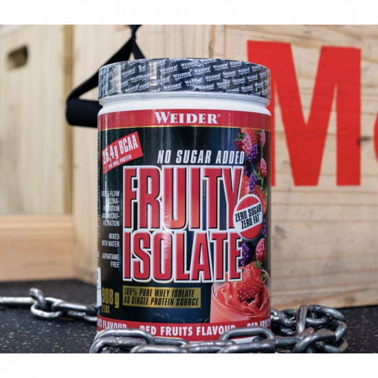 Weider Protein Fruity Isolate, 908 g red fruits 