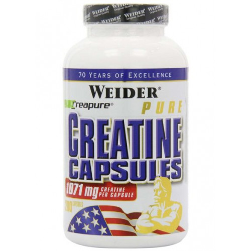 Weider Creatine Capsules, 200 kapsúl 