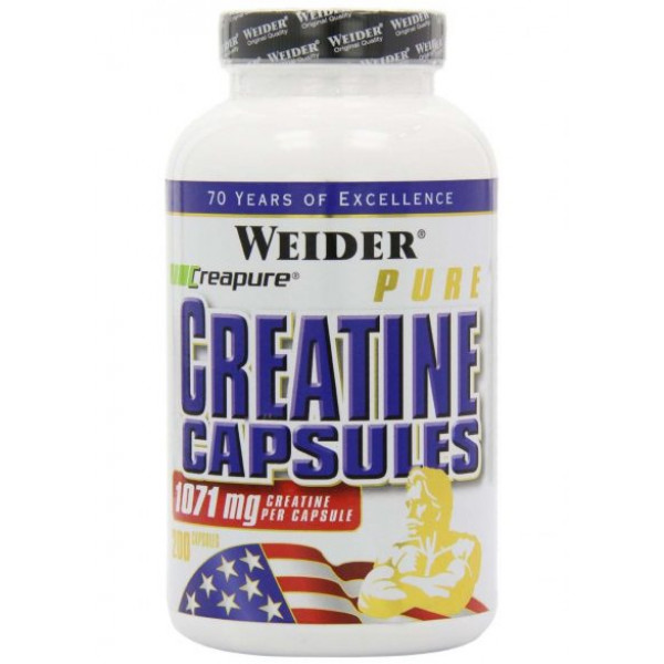 Weider Creatine Capsules, 200 kapsúl  Weider Creatine Capsules, 200 kapsúl
