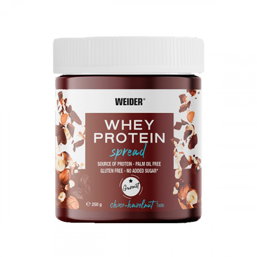 Weider Whey Proteínová nátierka, 250 g, choco-hazelnut 