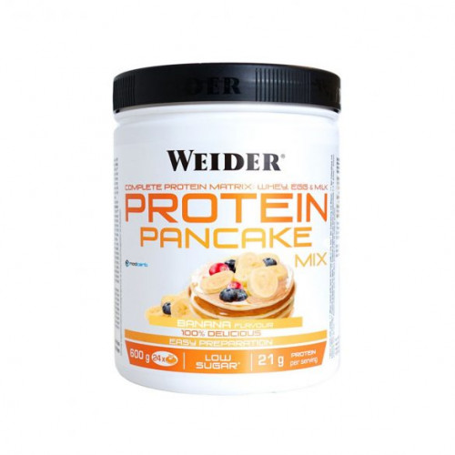 Weider Proteínové palacinky Mix, 600 g, banana banana 