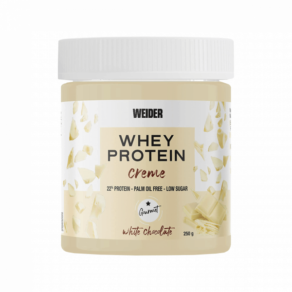 Weider Whey Proteínová nátierka, 250 g, white chocolate  Weider Whey Proteínová nátierka, 250 g, white chocolate
