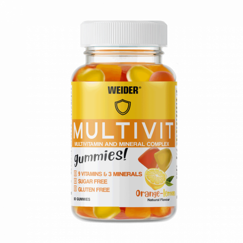 Weider Multivit - výživový doplnok, 80 gummies 