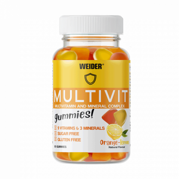 Weider Multivit - výživový doplnok, 80 gummies  Weider Multivit - výživový doplnok, 80 gummies