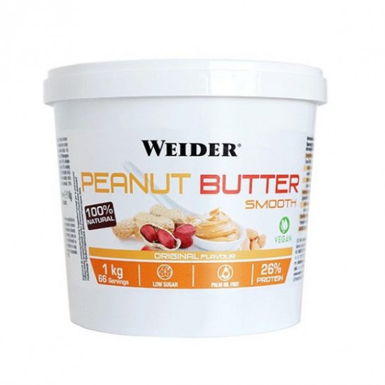 Weider Peanut Butter Smooth, 1000 g original 