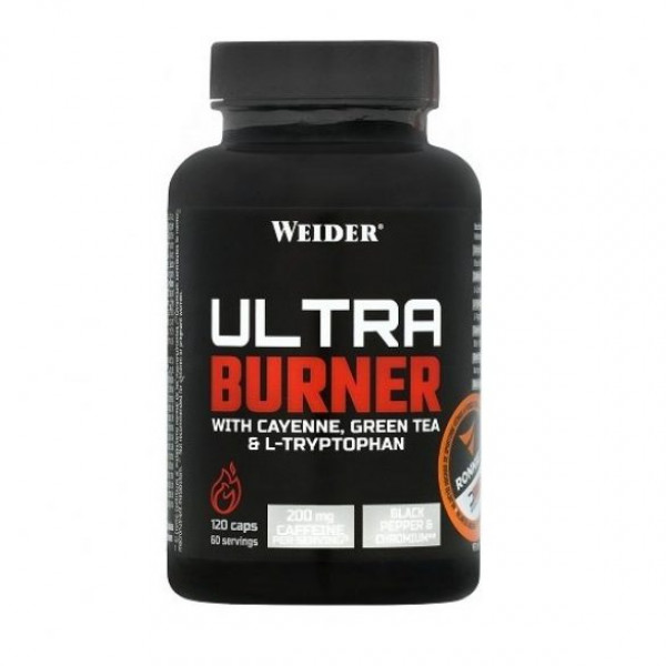 Weider Ultra Burner - spalovač tukov, 120 kapsúl  Weider Ultra Burner - spalovač tukov, 120 kapsúl