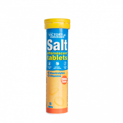 Weider Salt Effervescent citrus, 15 šumivých tabliet 