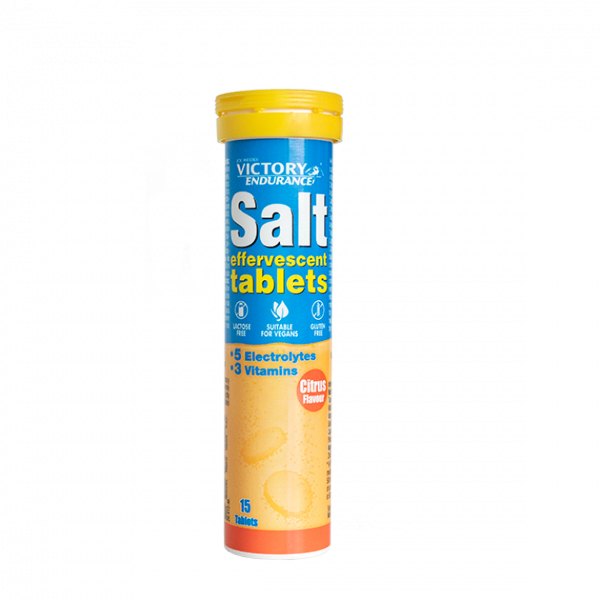 Weider Salt Effervescent citrus, 15 šumivých tabliet  Weider Salt Effervescent citrus, 15 šumivých tabliet